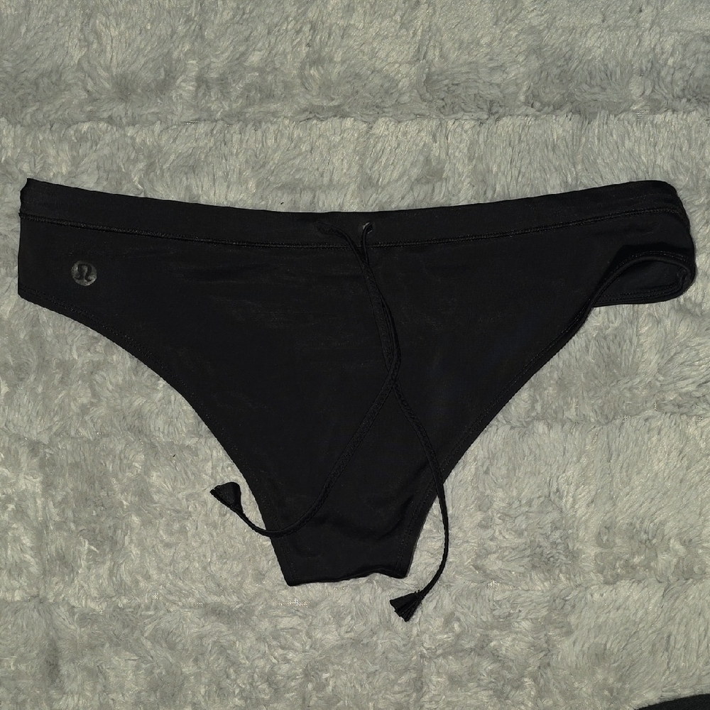lululemon athletica Black Bikini Bottoms Classic Swim